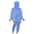 Combinaison bleue stitch, pyjama kigurumi kawaii cosplay mignon S Bleu-1