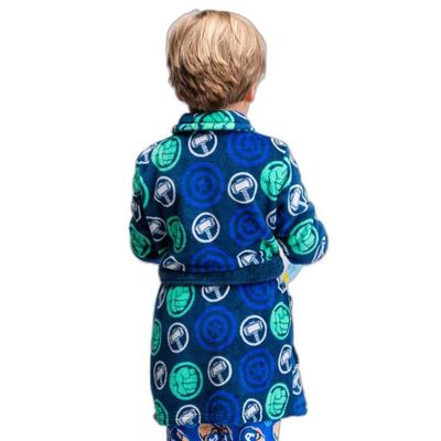 Peignoir polaire enfant Cerda Avengers blue 3 ans Cdiscount Maison