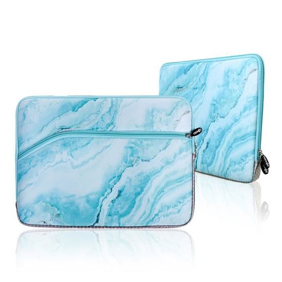 Vert Marbre Style Pochette pour ordinateur portable Paquet de
