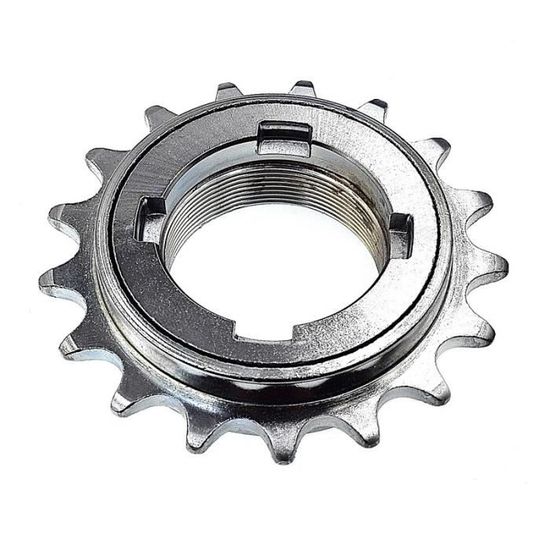Pignon de Roue Libre pour v/élo /à Une Vitesse Unique 16 Dents 34 mm pour moyeux filet/és