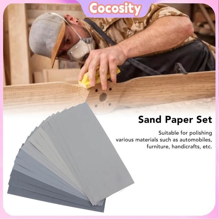 SPEEDWOX 1/4 feuille feuille de papier sablé 25PCS Premium Sand Paper 80 feuilles de ponçage 5.5 x 4.5 papier sablé pour bois métal automobile meubles bois Clip-On, main blocs de ponçage SPEEDWOX 1/4 feuille feuille de papier sablé 25PCS Premium Sand Paper 80 feuilles de ponçage 5.5 x 4.5 papier sablé pour bois métal automobile meubles bois Clip-On, main blocs de ponçage