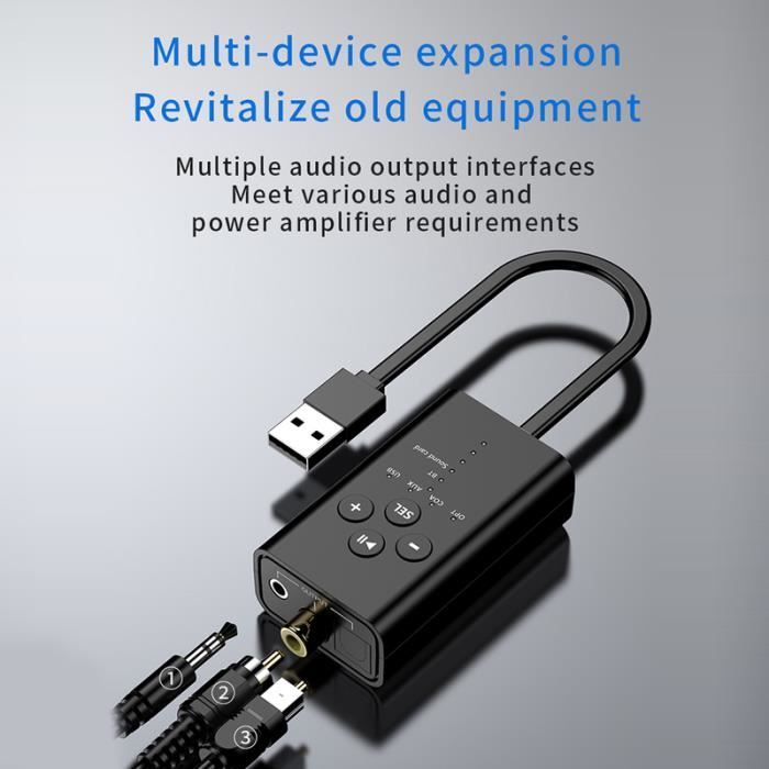Adaptateur Bluetooth Hideez USB - Dongle Longue Portée 20m Pour PC, Mac, Linux - Faible Consommation