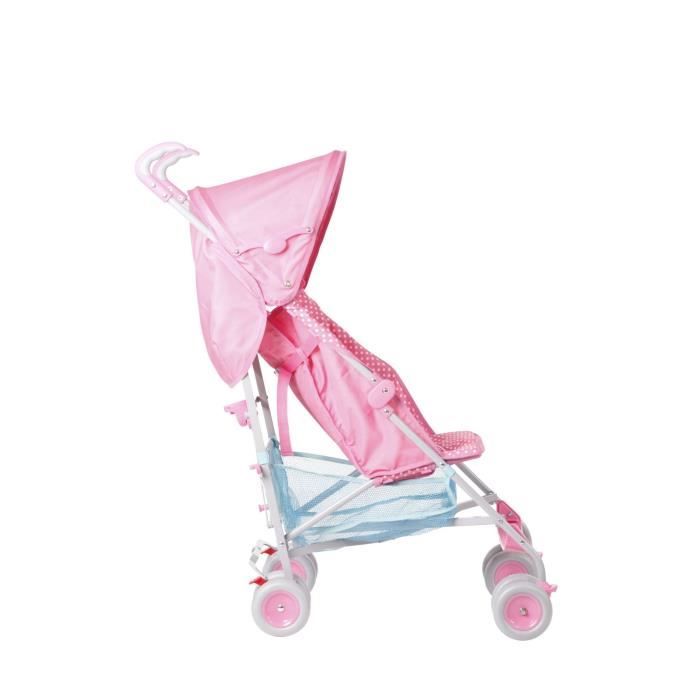 Poussette canne rose minnie shop