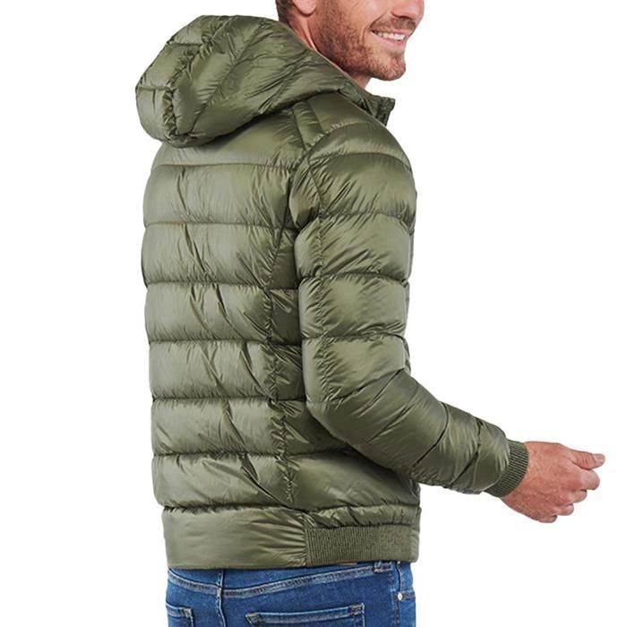 Doudoune grand froid à capuche NAT - Just over the top - Homme Vert -  Cdiscount Prêt-à-Porter