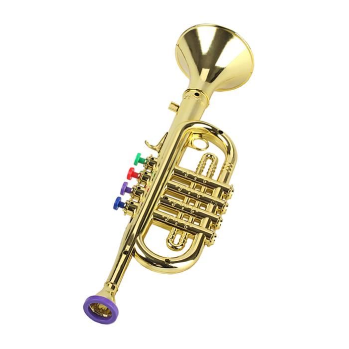Trompette jouet en plastique pour enfant apprentissage de la musique prix  bas