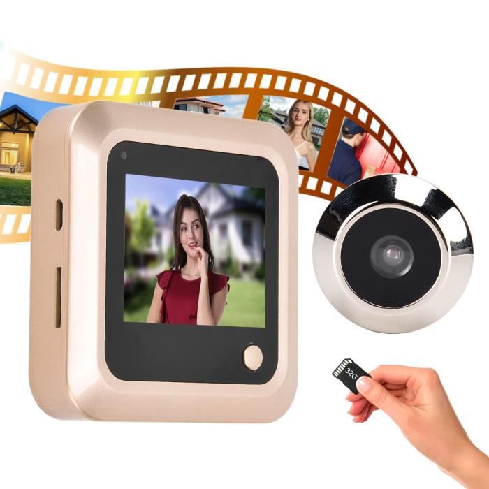 VBESTLIFE Caméra de surveillance 2.4G Interphone vidéo sans fil 7 pouces  TFT LCD sonnette interphone visuel de vision nocturne de - Cdiscount  Bricolage