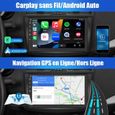 AWESAFE Autoradio Android 12 pour Mazda 2009-2013(2Go + 32 Go)avec Carplay GPS WiFi USB SD Bluetooth Android Auto-2