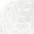 COTTON WOOD Poire pouf velours Charlotte - Ø80 x 100 cm - Blanc-2