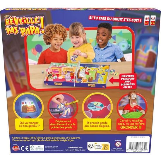 Goliath Reveille Pas Papa Jeu D Enfants Cdiscount Jeux Jouets Goliath Reveille Pas Papa Jeu D Enfants Cdiscount Jeux Jouets