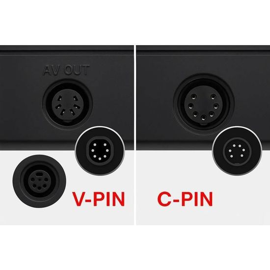 Câble Péritel RGB SCART Pour Sega Megadrive 1 – Version C-Pin – 1,7 M – Neuf
