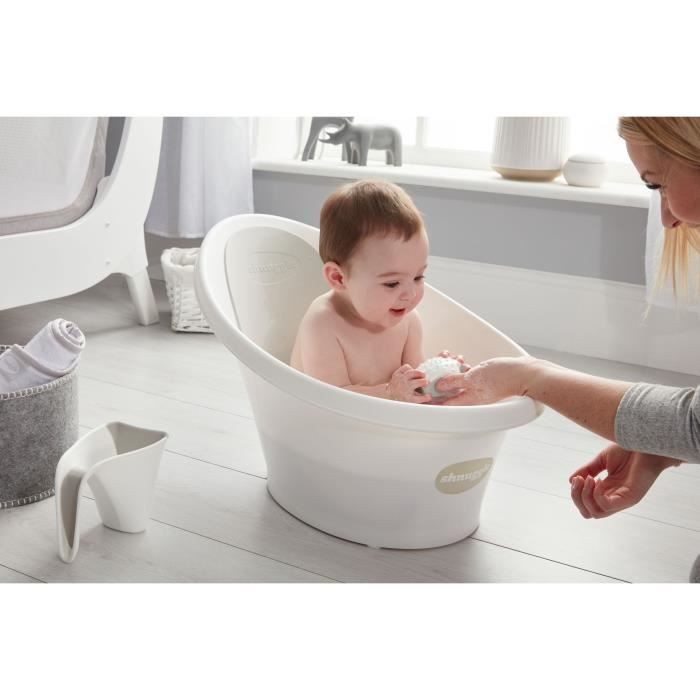 Beaba By Shnuggle Baignoire Blanc Gris Achat Vente Baignoire