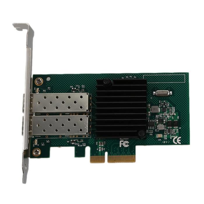 Carte réseau PCIe 2 Ports Dual GIGABIT ETHERNET - CHIPSET Intel I82575