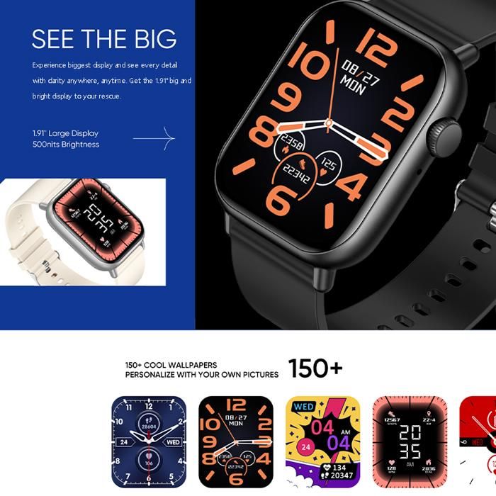 Montre cardio store poignet homme
