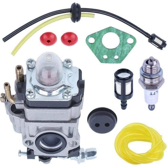 Kit Testeur De Pression / Fuite Carburateur - Manomètre 0-200 KPa + 4 Tuyaux Fuel - Remplace 57-21-1 / 705-020