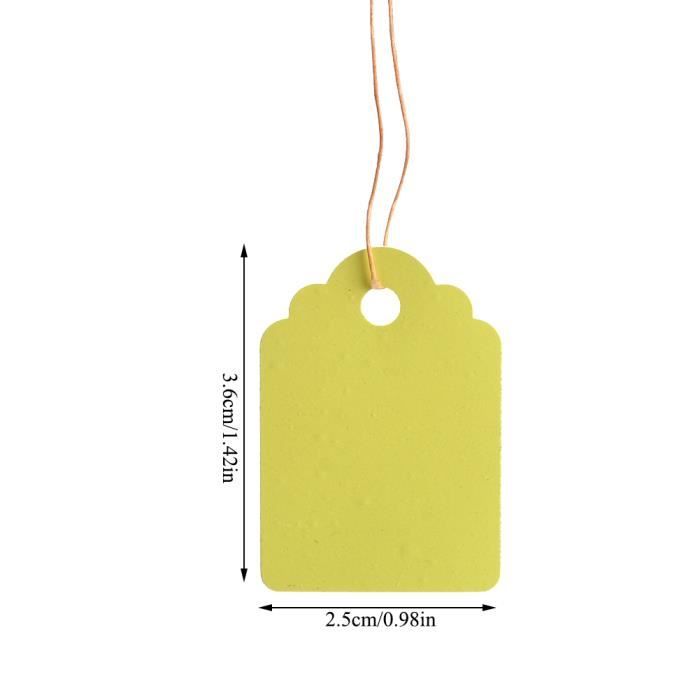 Lot De 152 étiquettes PVC écrivables Imperméables - 10 Couleurs Vives - Avec Chaînes Et Marqueurs - Idéal Emballage, Stockage, Cadeaux