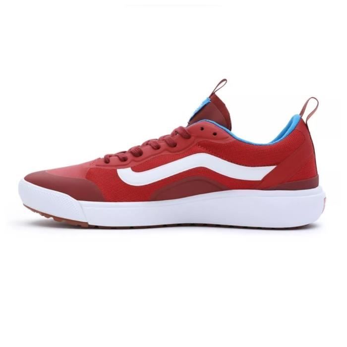 Chaussures Homme VANS VN0A4U1KZHG1 Rouge Textile Lacets Rouge
