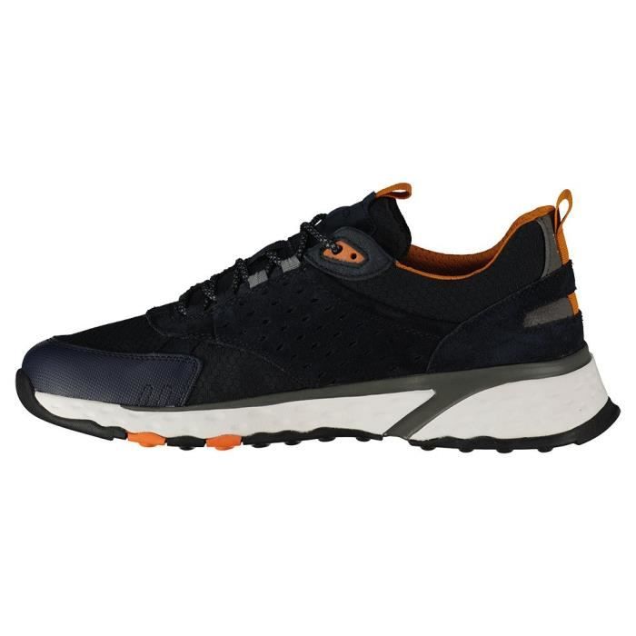 Basket Homme GEOX U Sterrato Bleu fonc Lacets Dark blue
