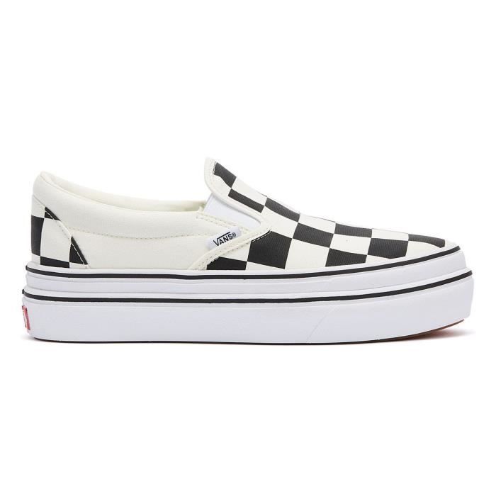 Vans hotsell blanche damier