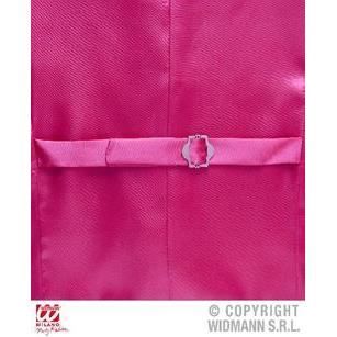 Gilet Rouge Pailleté Doré Rose Nacré - Taille XL - Neuf Sans étiquettes, Style Fête