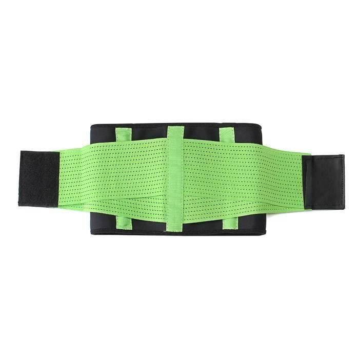 Ceinture Elastique Soutien Vert Sport Fitness Ventre Fa onnage Corps Caoutchouc L Di68701