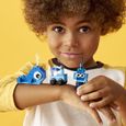 LEGO® 11006 Classic Briques Créatives Bleues, Jeu Éducatif pour Enfants +4 ans, Set avec Jouet Robot, Train et Baleine-3
