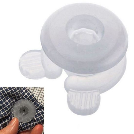 SODIAL 4 Pcs Couvertures Quilt Clip Fixer Durable en plastique Sheet Comforter Lit Douillettes Donuts Holders