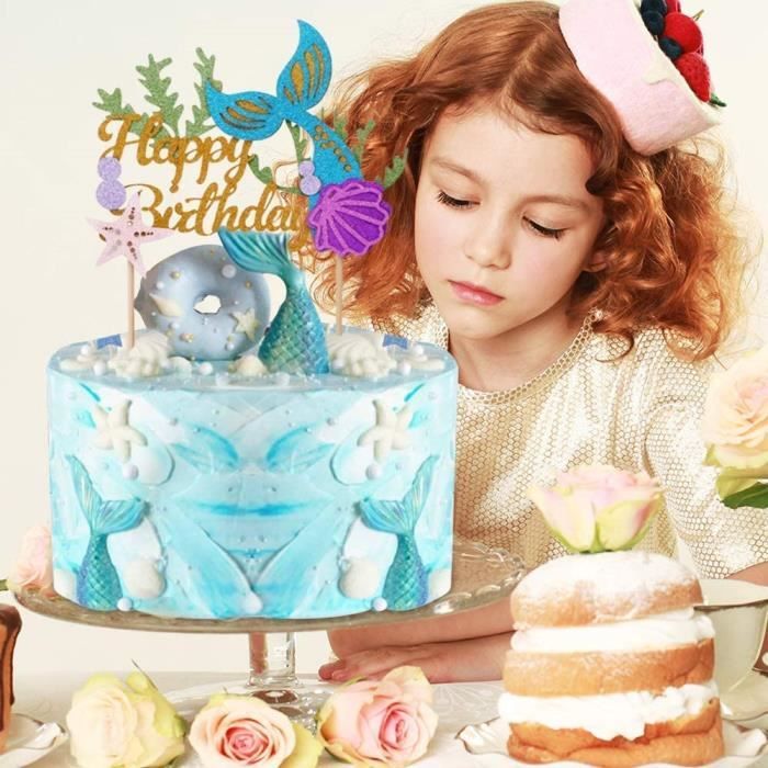 10 Toppers Pour Gâteau Et Cupcakes – Décoration Anniversaire Enfants – Personnages Mignons – Matériau Alimentaire