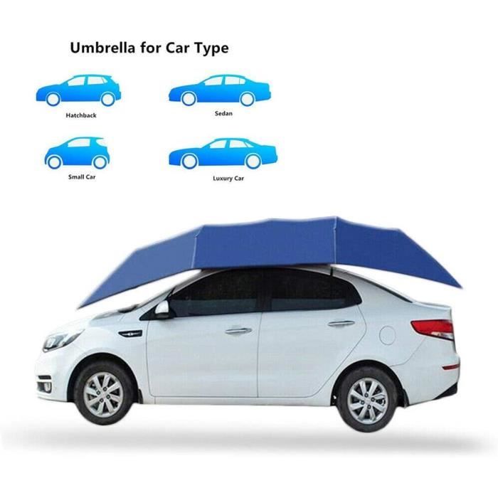 Abri de soleil pour voiture Tbest, parapluie de voiture portable