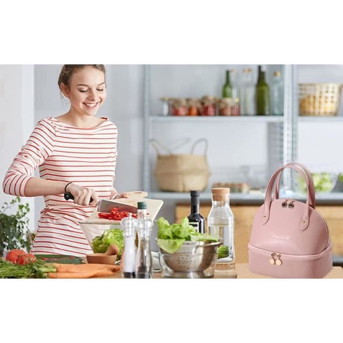 Sac Isotherme Repas Femme Petit Lunch Bag Mini Glaci re En Cuir