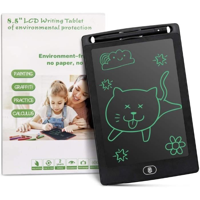 Tablette D'écriture LCD de 8,5 Pouces - Tablette Graphique - Ardoise Magique - Cadeau D Tablette D'écriture LCD de 8,5 Pouces - Tablette Graphique - Ardoise Magique - Cadeau D