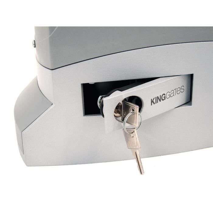 Motorisation Portail Coulissant - KING GATES - DYKIT24/600FRG8 - 600kg ...