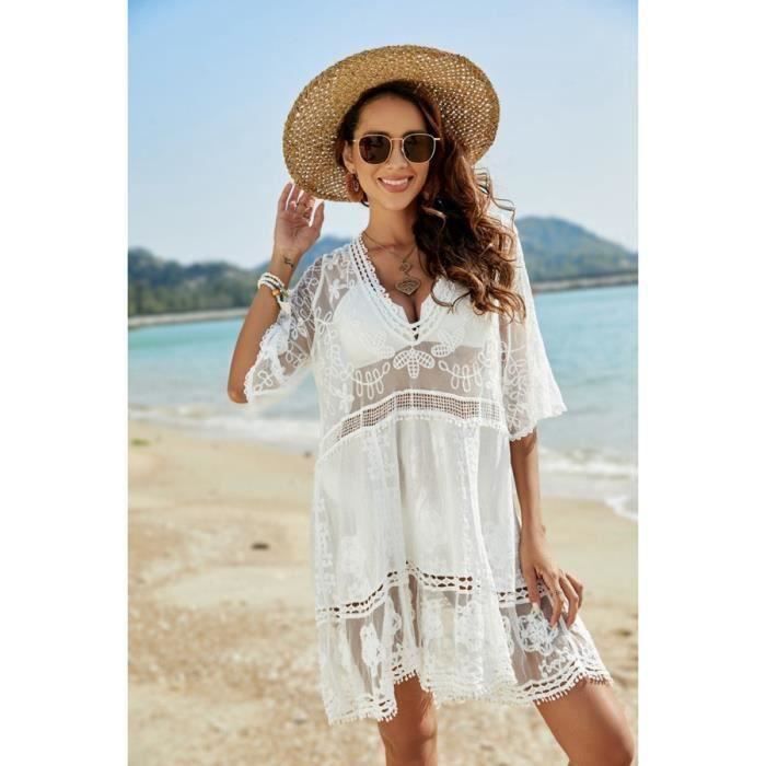 Cache cache robe dentelle top