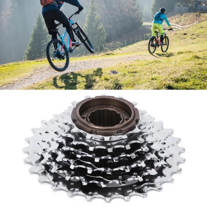 TMISHION Volant arriere de velo Volant de Velo Chrome Accessoire de Remplacement de Roue Libre Arriere pour Velo de Montagne 6 Cdiscount Sport