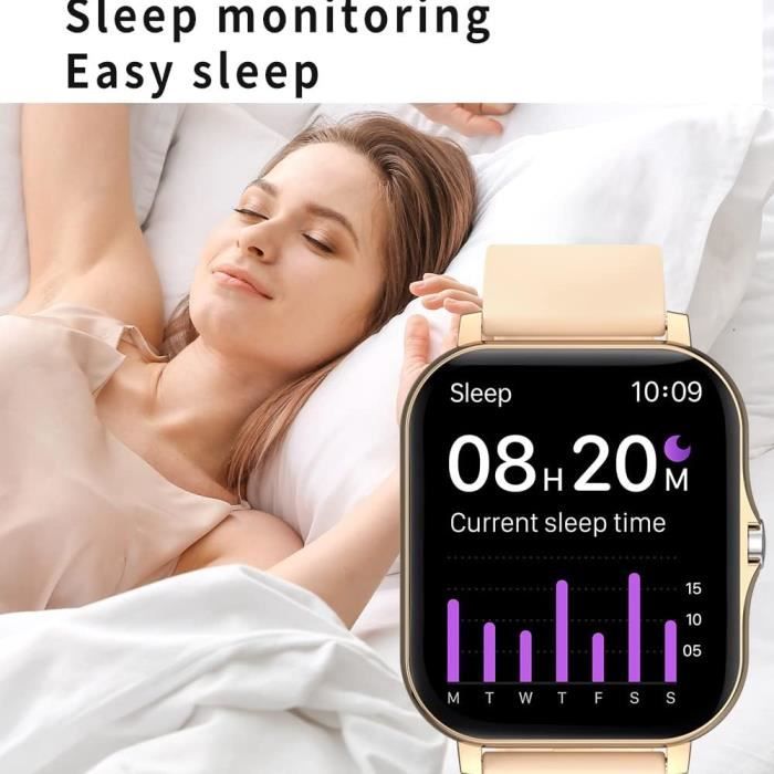 Montre connectée battement coeur best sale
