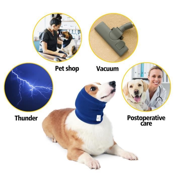 PET ACCESSOIRE,b-S--Protège oreilles en tissu pour chien, chaud, anti bruit,  casque pour animal de compagnie, soulage l'anxiété, éch - Cdiscount  Bricolage