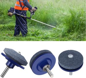 Aiguiseur De Lames Pour Tondeuse à Gazon - Compatible Perceuse - Avec équilibrage - Pour Sécateurs Et Outils De Jardin - 10