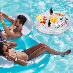 Bouée De Piscine Gonflable Avocat Avec Auvent Flottant En Caoutchouc Pour Plage[x2688