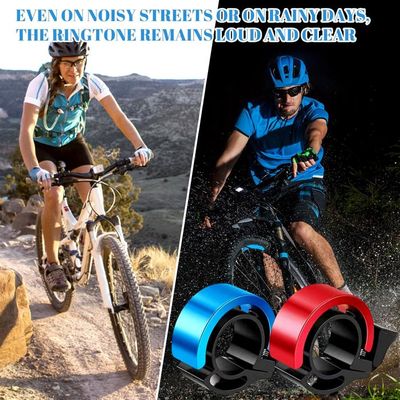 Mini Sonnette Vélo 2-en-1 – Bouchon De Guidon Et Cloche 110 DB, Compatible 22,2 Mm