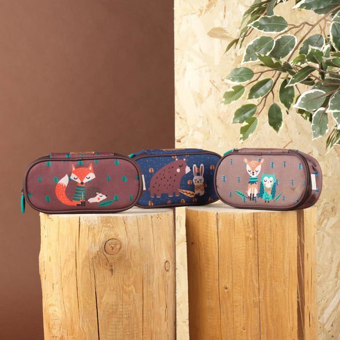 French Tendance - Trousse Scolaire Enfant Funny Kids Fleurs - Rangement Fournitures, Stylo, Crayon - Fille et Garçon, Grand Compartiment - Trousse École, Voyage - Fermeture Éclair Facile, 23x20x8 French Tendance - Trousse Scolaire Enfant Funny Kids Fleurs - Rangement Fournitures, Stylo, Crayon - Fille et Garçon, Grand Compartiment - Trousse École, Voyage - Fermeture Éclair Facile, 23x20x8