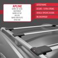 Pour Citroen Jumpy - Space Tourer 2017-2023 Barres de Toit Railing Porte-Bagages de voiture 3 pièces FLY Modèle GRIS 505-5