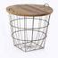 Table Basse Panier Amadeus Noir Achat Vente Table Basse