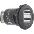 Embase prolongatrice USB 2.0 Conrad USB-07-BK 92007P21 embase femelle 1 pc(s)-0
