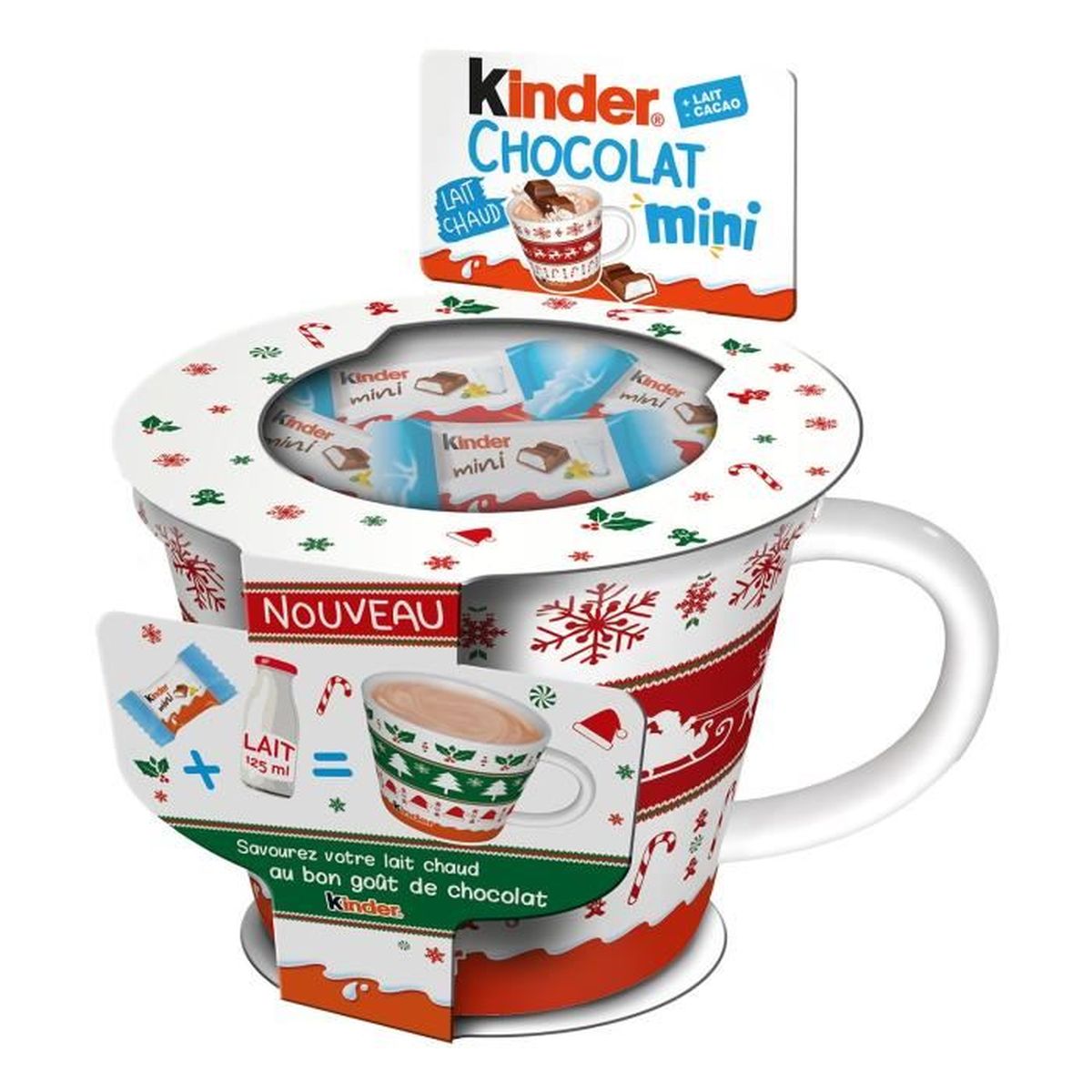 Chocolat Noël KINDER 102gr - Cdiscount Au quotidien