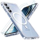 Coque de protection - BOOLING® - pour Samsung Galaxy A36 5G - Transparent - Antichoc - 2 Verres Trempés