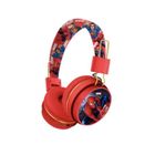 LOUCENA CONCEPT Casque Bluetooth Enfant Spiderman – Sans Fil – Volume Limité 85 dB – Écouteurs Sécurisés – Léger, Pliable – École & Voyage