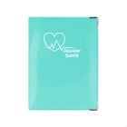 Dossier santé – PVC "Vert d'eau" avec poches intérieures – Rangement ordonnances et carte Vitale – Fabriqué en France – Color Pop