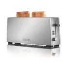 Grille-pain électrique - GRAEF TO90 - 1 longue fente - 6 niveaux de brunissage - Inox