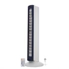 Iris Ohyama, Ventilateur colonne silencieux, puissant & portable, Portée 10m - TWF-C82T - Blanc