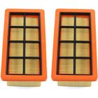 Accessoires pour aspirateur - NETBOAT - Lot de 2 filtres plissés - Compatible avec Kärcher AD2 AD3 AD4