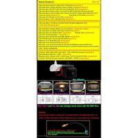 Kalakus Caméra de Recul Voiture IP67 étanche Couleur avec Plaque D'immatriculation Vision Nocturne pour Mercedes Benz C W203 E W2